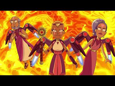 rick and morty season 6. Episode 9. Solar War 1. Thanks to Morty!