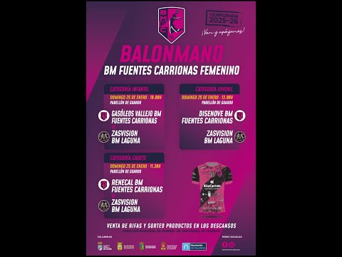 CADETE - RENECAL BM FUENTES CARRIONAS VS ZASVISION BM LAGUNA