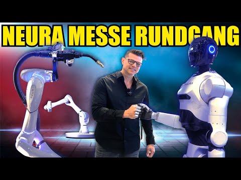 AWESOME ROBOTS at NEURA!! 🤖 I was at Automatica in Munich!
