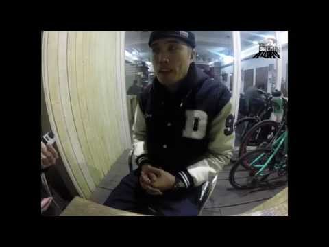 Breaking at a Professional Level--Bboy Dyzee-- The Break Away