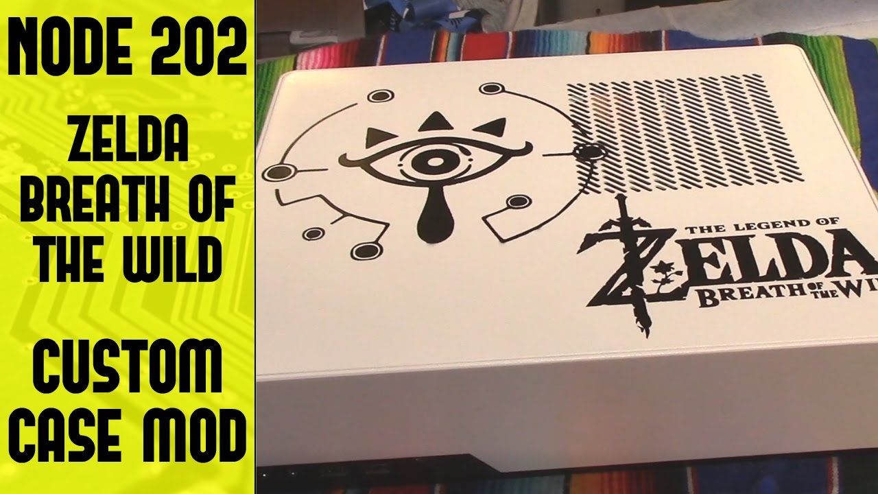 Node 202 custom Zelda: Breath of the Wild case mod! - YouTube