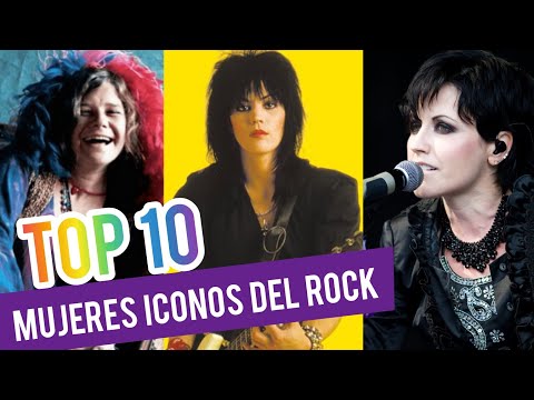 TOP 10 MUJERES ICONOS DEL ROCK !!!