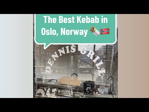 The Best Kebab in Oslo, Norway 🌯🇳🇴
