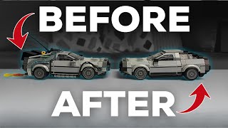 I Made A Regular DeLorean From This LEGO Set (You Can Too)