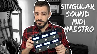 Video thumbnail for Singular Sound | Midi Maestro | Custom Mode by Filipe Delbel
