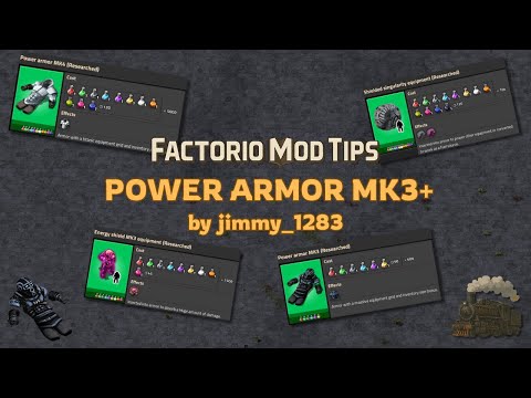Factorio Mod Tips: Power Armor MK3+
