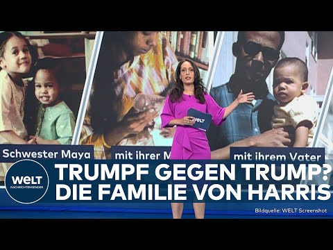 KAMALA HARRIS: Trumpf gegen Trump? Das ist die Familien-Geschichte der Vize-US-Präsidentin