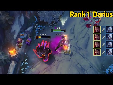 Rank 1 Darius: He Makes This Poor Volibear OTP Wanna Quit Game!