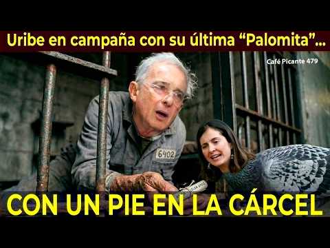 Uribe en campaña con su última “Palomita”…  ¿DETENCIÓN POR NUEVOS DELITOS? CON UN PIE EN LA CÁRCEL.
