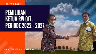Download lagu PEMILIHAN KETUA RW O17 MEKARSARI PERIODE 2022 - 2027 mp3 Download lagu PEMILIHAN KETUA RW O17 MEKARSARI PERIODE 2022 - 2027 mp3