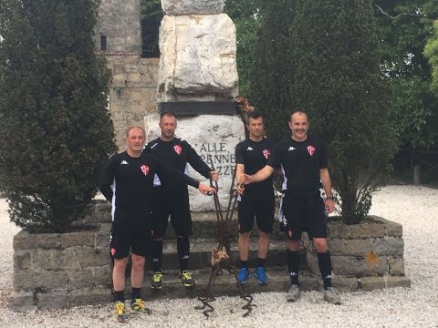 Mister Bisoli e lo staff tecnico hanno affrontato l’ascesa al Monte della Madonna