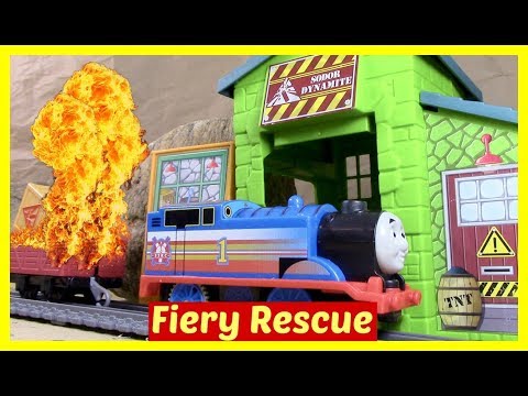 Thomas and Friends Accidents will Happen | Trackmaster Set | Thomas Mine Rescue | Toy Train Videos Video