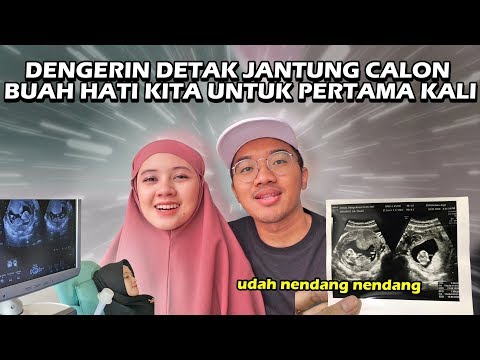 DENGERIN DETAK JANTUNG CALON BUAH HATI KITA | Dia Nendang2 :')