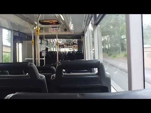 Finally Hillsbus Volvo B10MA Custom Coaches CB50 Bendy Bus m/o 8435@607x to City QVB