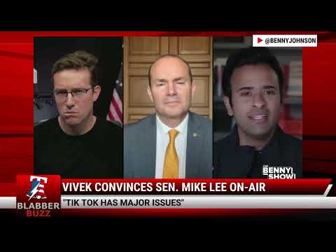Watch: Vivek Convinces Sen. Mike Lee ON-AIR