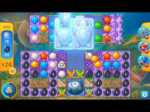 Fishdom 2021 - Level 6282   #playrix #fishdom #gaming