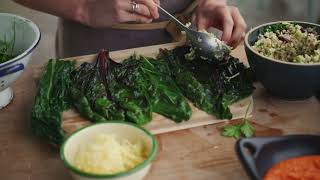 Yeo Valley Stuffed Chard Rolls