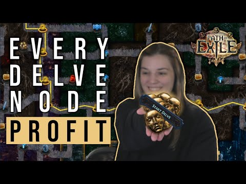 Every Delve Node Worth Currency | Delve Farming Guide | Path of Exile