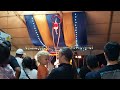 Jax Claps For Circus Performer