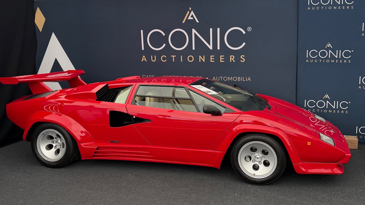 Iconic Sale at Supercar Fest 2026 auction preview. Countach, Diablo, McLaren, AMG Black, GT3, STi..