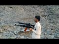 AK-74 222 bore vs M16A4 223 Rifle sound Quality