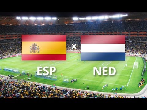 Holanda 5 x 1 Espanha Gols - Copa do Mundo World Cup