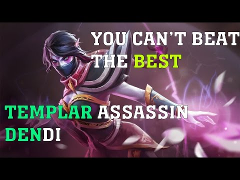 YOU CAN'T BEAT THE BEST! - Templar Assassin by Dendi - Dota 2 Ranked