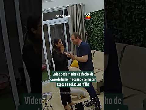 Vídeos inéditos mostram brigas antes de engenheiro matar esposa com 16 facadas no MT