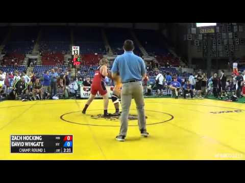 220 Champ. Round 1 - David Wingate (New York) vs. Zach Hocking (Minnesota)