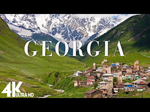 GEORGIA • Relaxation Film 4K - Peaceful Relaxing Music - Nature 4k Video UltraHD