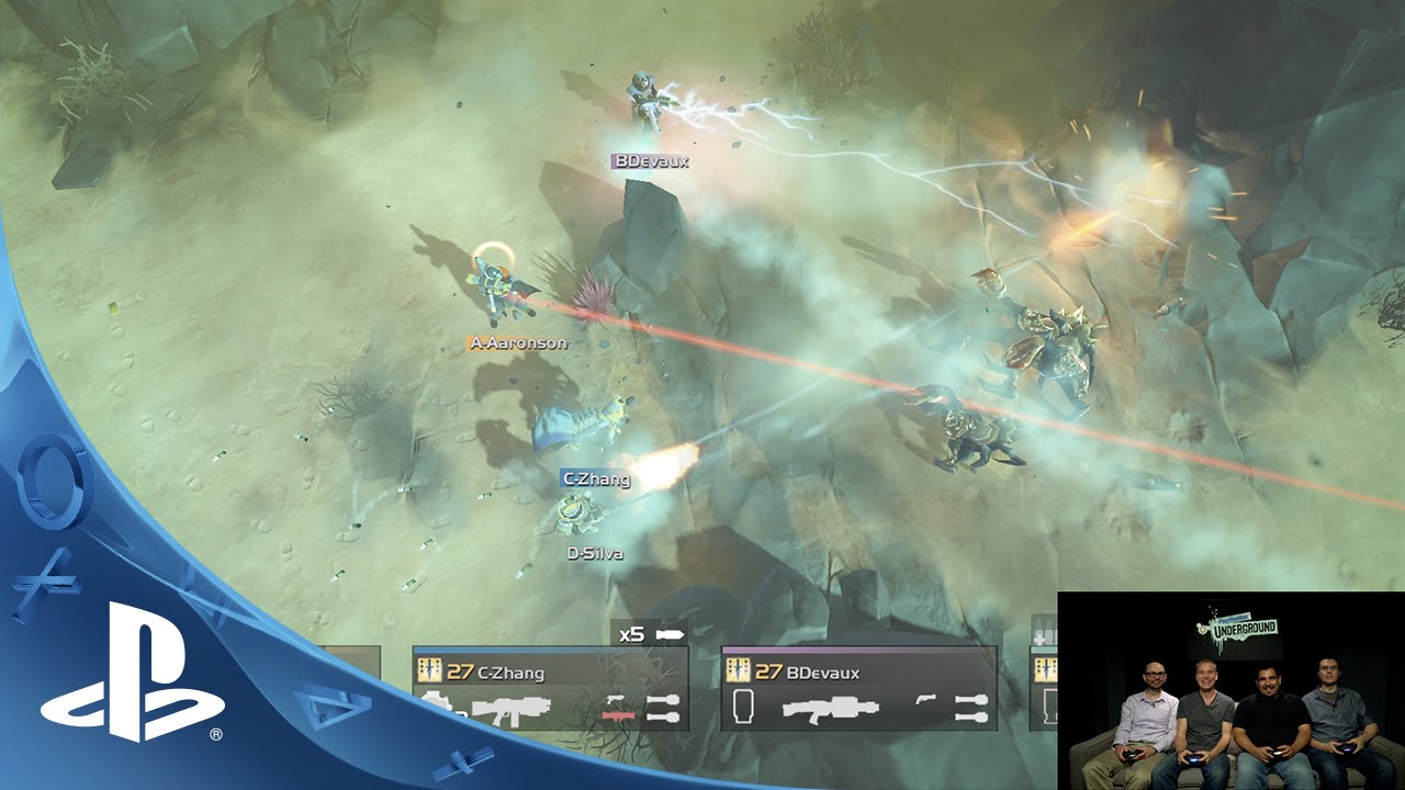 PlayStation Underground: Helldivers