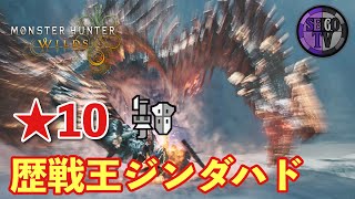 初見！星10歴戦王ジンダハド、ガンランスソロ【モンハン実況】【モンハンワイルズ】