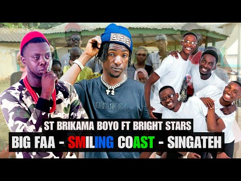 ST Brikama Boyo Ft Bright Stars, Big Faa - Smiling Coast🇬🇲🎬& Freaky Joe Singateh's New Studio🎙