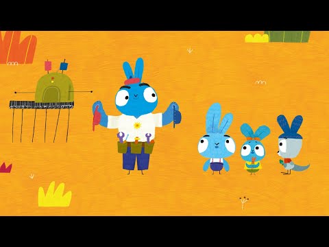 BRAVE BUNNIES / ХОРОБРІ ЗАЙЦІ. Захопливе змагання Хто накращий - Хоробрі Зайці або Кенгуру?