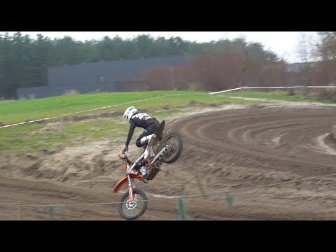 Glenn Coldenhoff raw practice and horror crash from Lommel