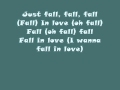 Brandy - Fall - Lyrics on screen! 