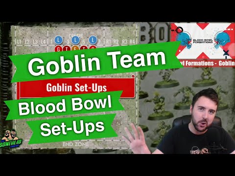 Goblin Team Set-Up Formations for Blood Bowl - Blood Bowl 2020 (Bonehead Podcast)