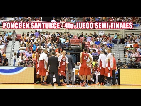 BSN 2014 Ponce Leones - Ponce en Santurce   Juego #4