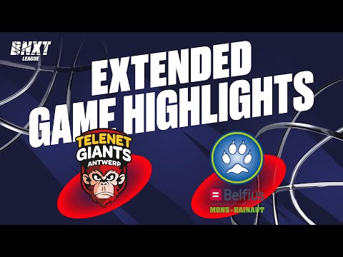 Telenet Giants Antwerp vs. Belfius Mons-Hainaut - Game Highlights
