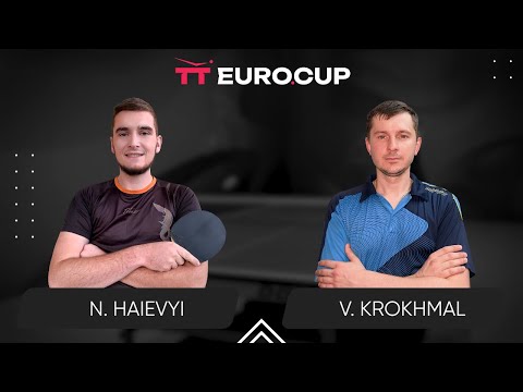 12:50 Nazarii Haievyi - Vitalii Krokhmal 01.03.2024 TT Euro.Cup Ukraine Master. TABLE 3