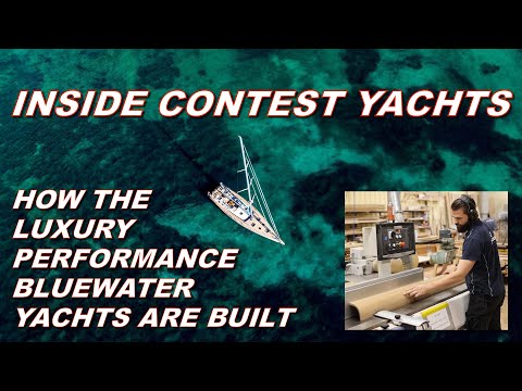Inside Contest Yachts: How the luxury performance bluewater yachts are built