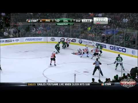 Flyers at Stars  Game Highlights   NHL VideoCenter   Philadelphia Flyers