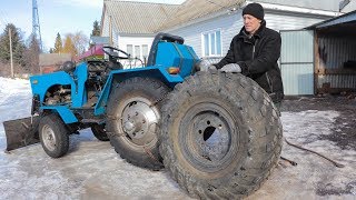 Самодельный трактор из газ 66