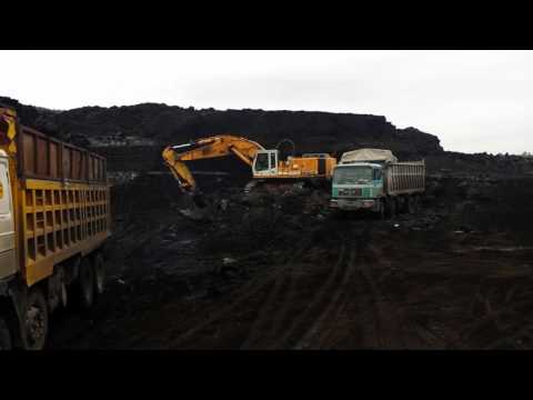 liebherr 964 B loading MAN 33.372 & MAN 35.422