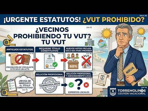 Estatutos Prohíben tu Piso Turístico: Qué Hacer — Torremolinos Gestión Vacacional