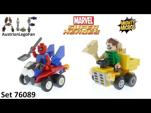 Vidéo LEGO Marvel 76089 : Mighty Micros : Scarlet Spider contre Sandman