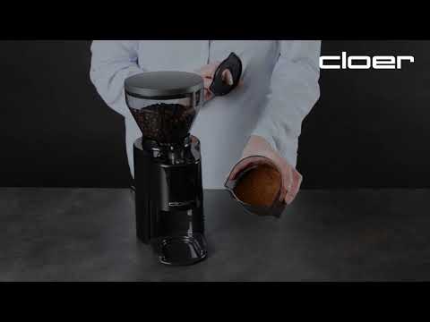 Kavamalė Cloer 7520 su girnomis ir Burr sistema video