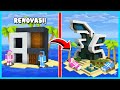 MIPAN ZUZUZU RENOVASI RUMAH DI ATAS AIR LAUT YANG LAMA MENJADI BESAR DAN BAGUS DI MINECRAFT