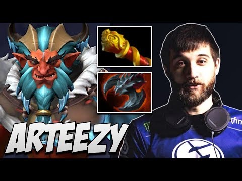 EG.Arteezy Troll Warlord - Rank 6 MMR | Dota Gameplay