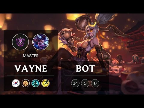 Vayne ADC vs Kalista - KR Master Patch 9.5